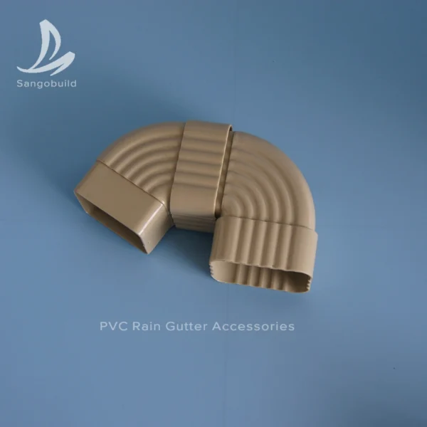 Sangobuild PVC Building Materials Factory Price PVC Rain Gutters PVC Pipe