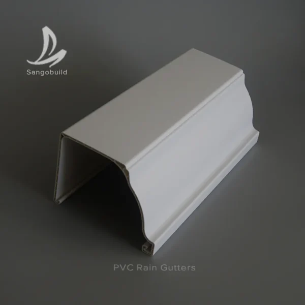 Sangobuild PVC Building Materials Factory Price PVC Rain Gutters PVC Pipe
