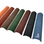 Sangobuild Stone Coated Circular Long Span Ridge Cap Ridge Tiles Roofing Sheet