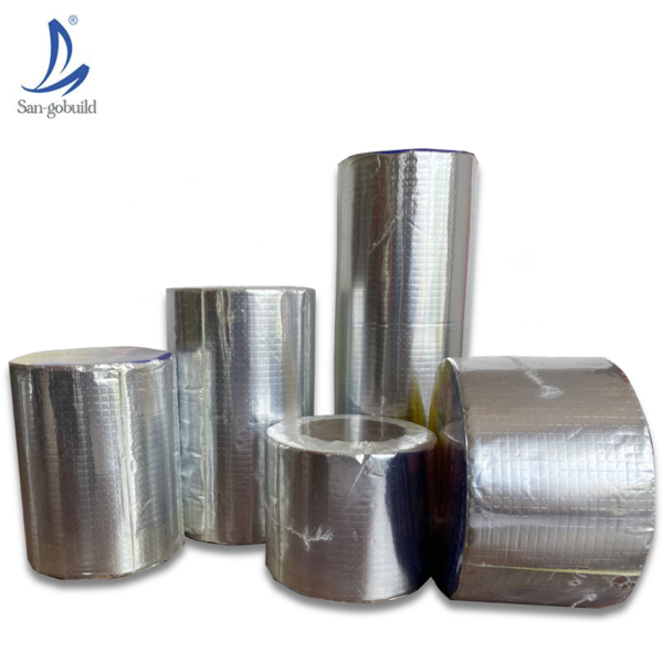 Seal Butyl Roof Tape White Butyl Rubber Aluminium Foil Tape for Sealing Leaks