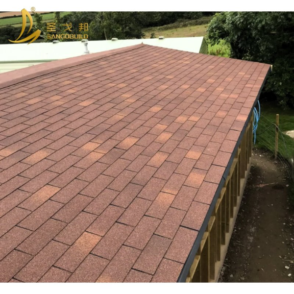 Shingles Roofing Wholesale Economic Building Material Fiberglass Flat Roof Tile Asphalt Shingle