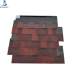 Simple Installation Mix Color Asphalt Roof Tiles Solar Asphalt Shingle for Outdoor
