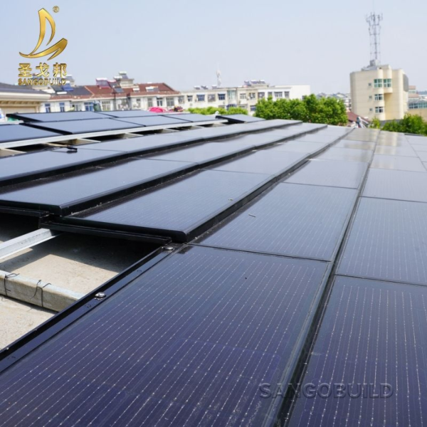 Solar BIPV Solar Panel Roof BIPV BIPV Solar Roof Tiles for Villa House