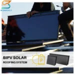 Solar Power Energy Rooftop Solar Roof Tile Clean Electricity Generation Roofing Shingle