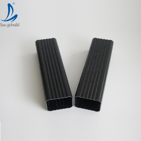 South Africa Plastic Gutters Prices PVC Rainwater Gutter Accessories Rain Drainage Square Pipe