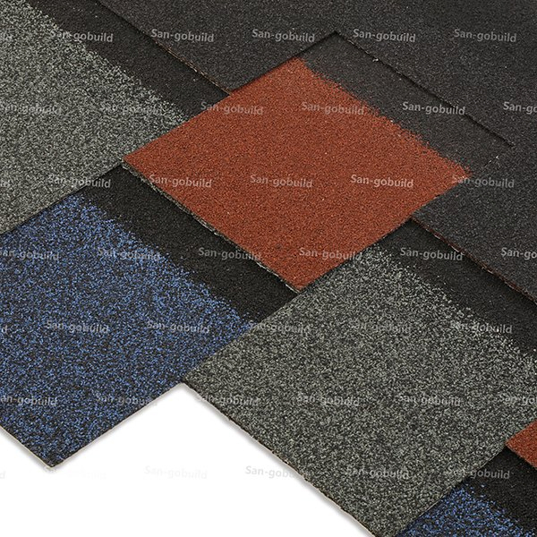 South Aisa Hotel Project New Looks Roofing Materials Waterproof Fiberglass Asphalt Roofing Shingles