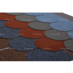 South Asia Malaysia Design Protection Roof Mat Bituminous Asphalt Shingle Roof