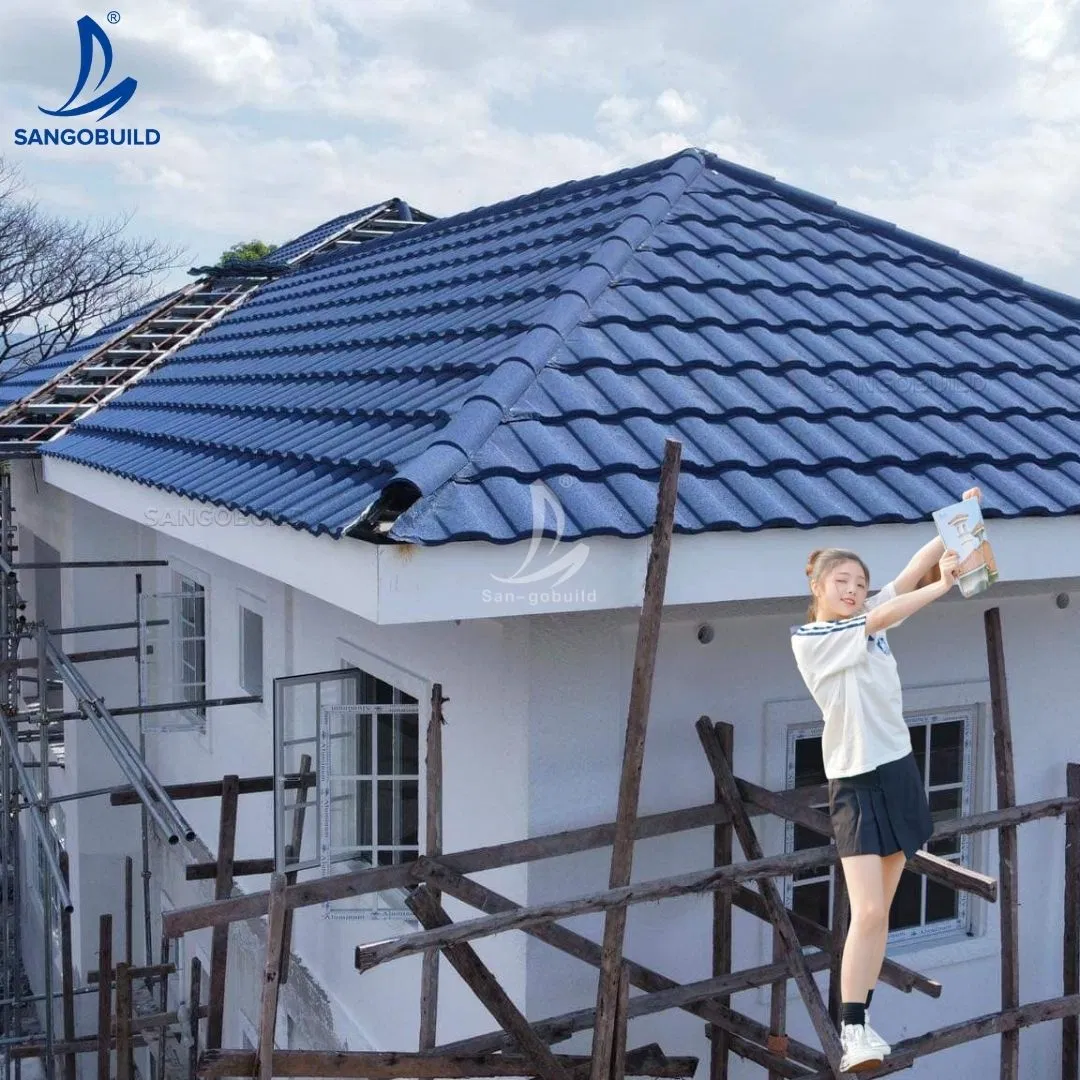 Spanish Style Roof Shingles Wholesale China Factory Price Stone Coating Metal Roofing Materials Spanish Style Roof Shingles Wholesale China Factory Price Stone Coating Metal Roofing Materials