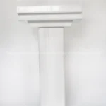 Sri Lanka Philippines Hot Sell Factory Directly Sell PVC Rain Gutter and Downspout for PVC Roofing Materials