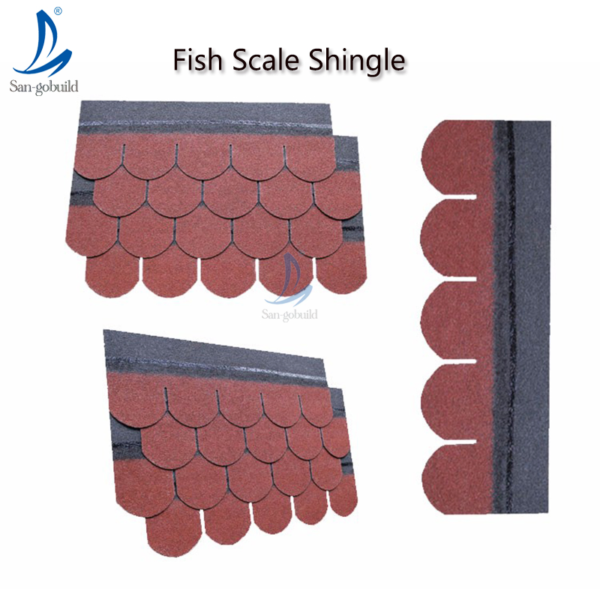 Stone Chips Coated /Guangzhou Building Material /Roofing Price Asphalt Shingles
