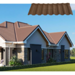 Structural Corrugated Steel Roof Tiles Milano Stone Coated Metal Roofing Sheet