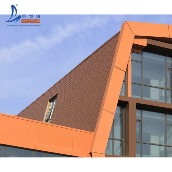 Super Strength Aluminum Roofing Sheet High-Class Metal Building Material Composite Roof Tile