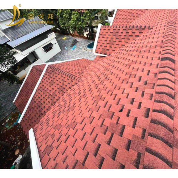 Sustainable Roofing Sheets Fireproof Bitumen Roof Tiles Cost Effective Asphalt Roofing Shingle