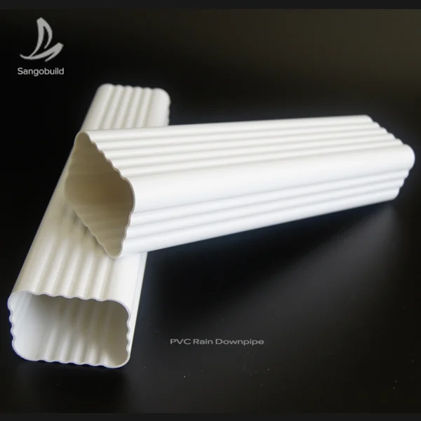 Thailand Plastic PVC Pipes Fittings Building Materials Rain Gutter