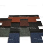 Thailand Roofing Style Building Material Heat-Resistant Stone Coated Roof Tile Asphalt Shingles Roofing Sheets From China Factory