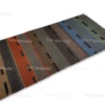 Thailand Roofing Style Fire Proof Building Material Color Stone Coated Fiberglass Asphalth Shingles