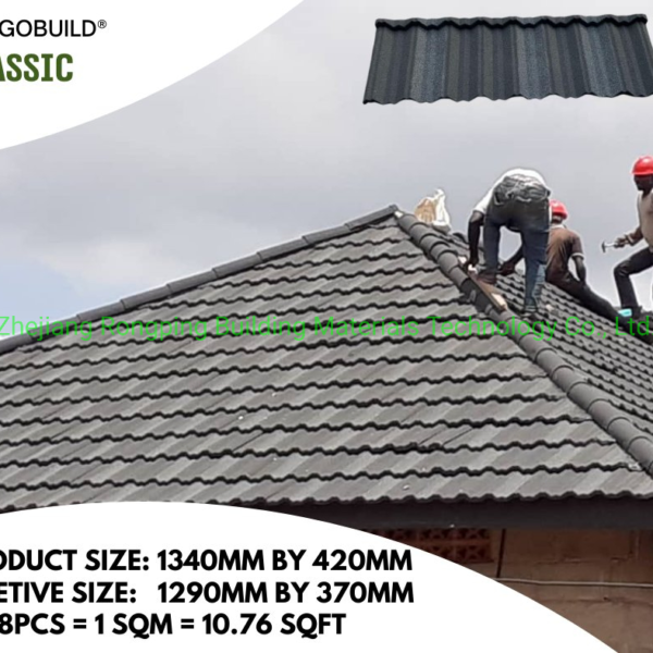 Tiles Supplier Construction Material Bond Roof Sheets Colour Stone Coated Metal Roof Tiles