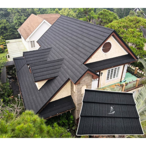 Top-Quality Roofing Sheets Outdoor Aluminum Durable Classical Stone Coated Metal Roof Tile