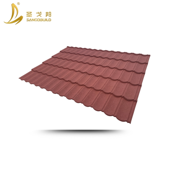 Top-Sale Aluminum Roofing Sheets Building Materials Customized Stone Coated Metal Roof Tiles