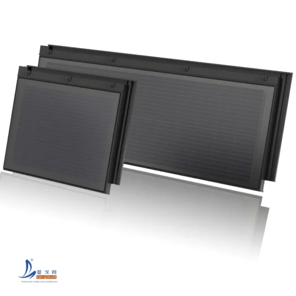 Topcon Photovoltaic Solar Roof Tiles Blpv Roof Integrated 90W Solar Roof Shingles