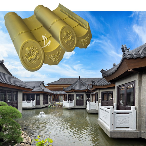 Traditional Building Materials Chinese Roof Tiles Asian-Style Pavilion Antique Roof Tile