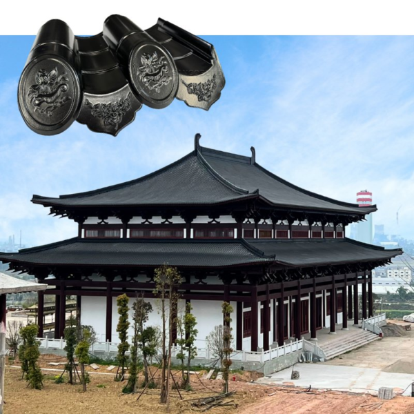 Traditional Building Materials Chinese Roof Tiles Asian-Style Pavilion Antique Roof Tile