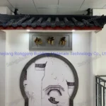Traditional Roof Style Building Material China Roofing Sheets Colorful Polyester Roof Tiles Temple Rooftops