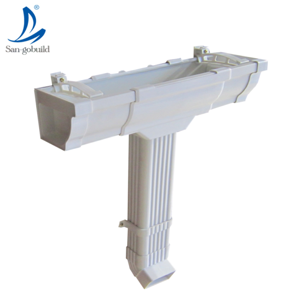 Types of Rain Gutter Hangers Chinese Rain Gutter Corner Rain Gutter and Pipes