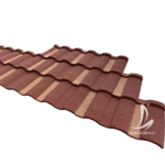 Types of Roof Covering Materials Modern Classic Profile Stone Coated Metal Roofing Sheets