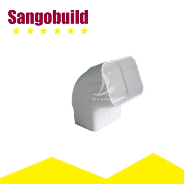 Uganda, Costa Rica, Kenya PVC Price Plastic Water Guttering Downspout Rain Gutters