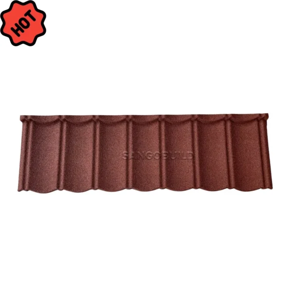 Ultra Modernistic Classical Stone Coated Metal Roof Tiles Panel for Indian Architecture