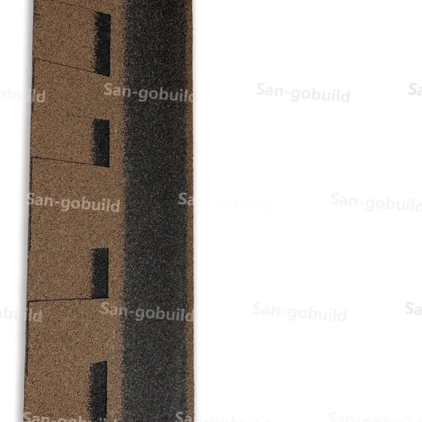 Vietnam Roofing Style Fire Proof Building Material Color Stone Coated Fiberglass Asphalth Shingles