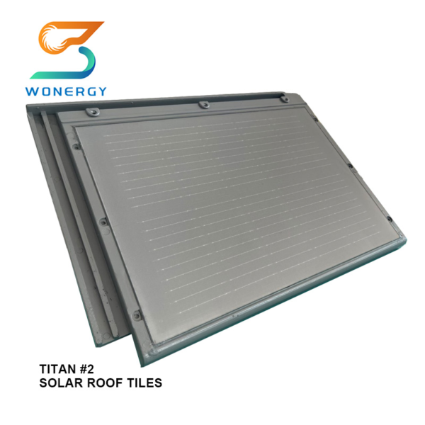 Villa 0.3/0.5mm BIPV Monocrystalline Silicon Battery Solar Panel Roofing Sheets/ Roof Tile
