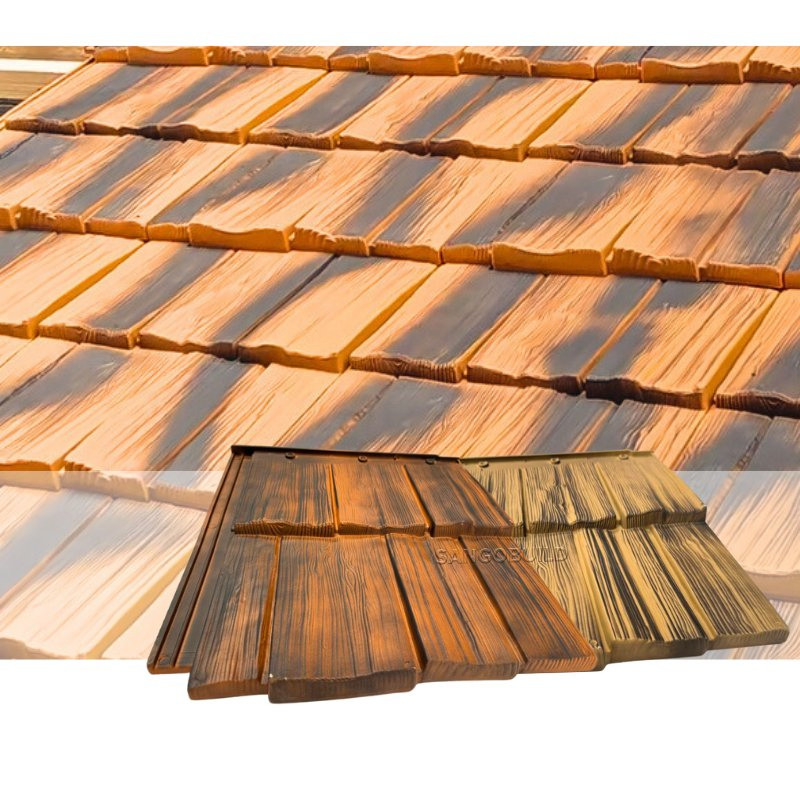 Villa Building Material Long Service Life Roofing Sheet Japanese Polymer Roof Tile Villa Building Material Long Service Life Roofing Sheet Japanese Polymer Roof Tile