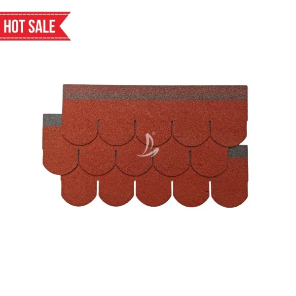 Villa Waterproof Building Material Fade-Resistant Roof Tile Cheap Price Asphalt Shingle