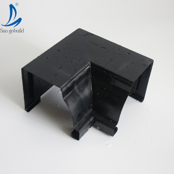 Vinyl Rain Gutter Manufactur Supplies Gouttiere Eau De Pluie Toit Maison Gutter System