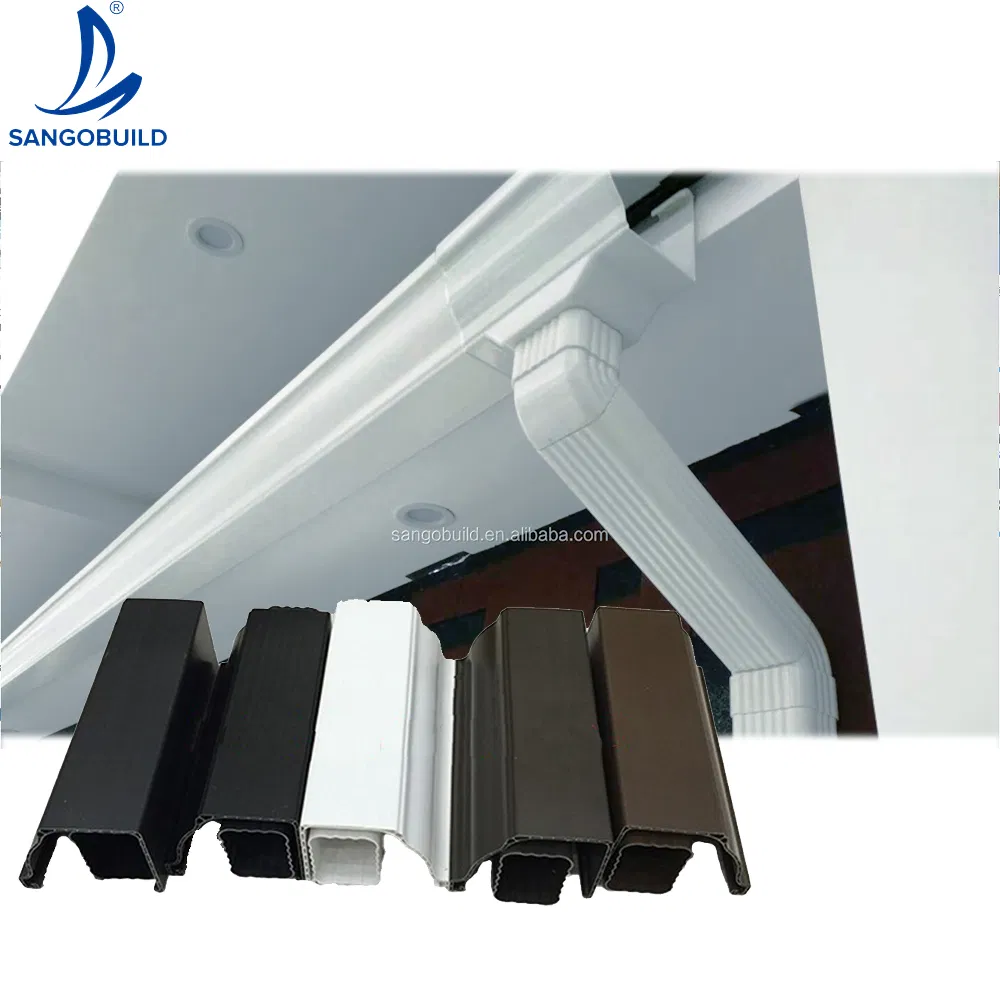 Water Proof Easy Installing Metal Drainage System Roof Rain Gutter Pipe Accessories Water Proof Easy Installing Metal Drainage System Roof Rain Gutter Pipe Accessories