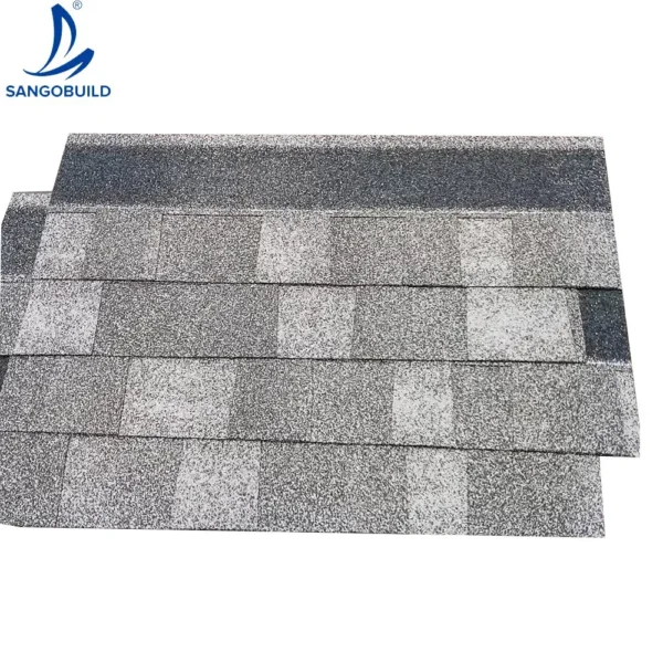 Waterproof Building Material Fiberglass Laminated Architectural Asphalt Shingles Roofing Tiles
