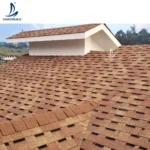 Waterproof Building Materials Natural Stone Chips Covering Fiberglass Roof Shingles