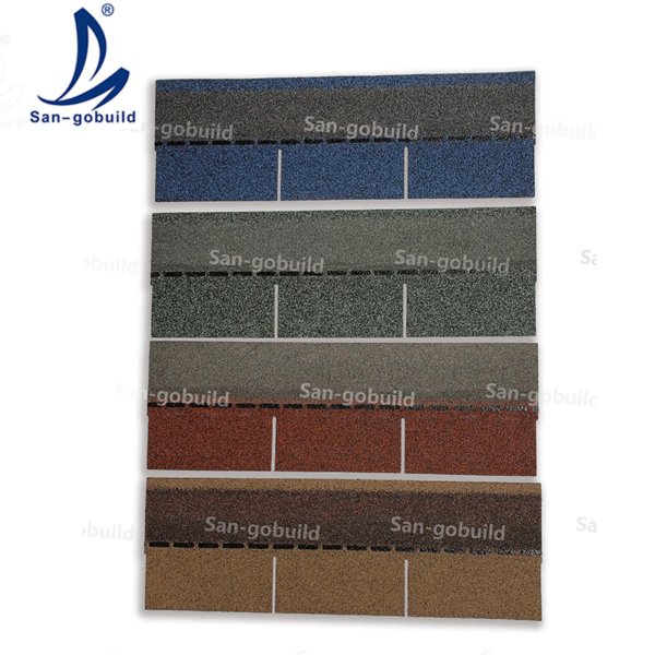 Waterproof Building Materials Roofing Membrane Red Asphalt Shingle Roof Tile