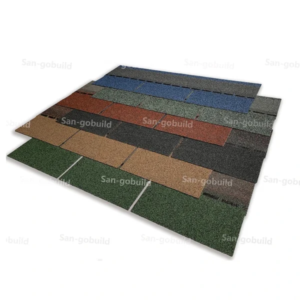 Waterproof Building Materials Roofing Membrane Red Asphalt Shingle Roof Tile