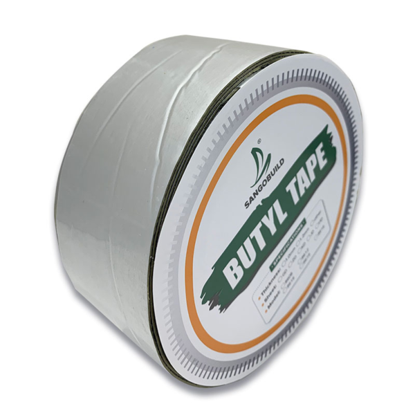 Waterproof Membrane Aluminum Strong Waterproof Tape Butyl Tape 20 Cm Roll for Roofing Sealing Tape Roof Pipe Sealing Leak Waterproof Butyl Repair Tape