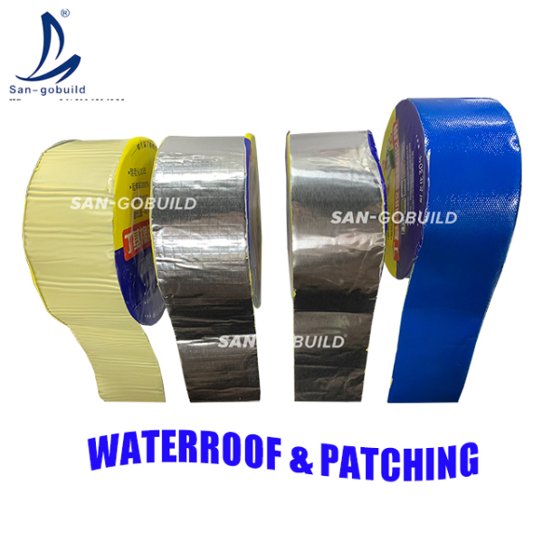 Waterproof Membrane Single Side Aluminum Foil Butyl Tape