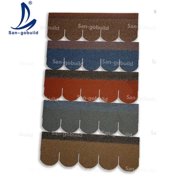 Waterproof Roofing Shingle Fish Scale Asphalt Shingle Roof Coating