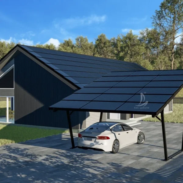 Waterproofing Hail Hurricane Resistant Roof Top Solar Shingle Roofing Material