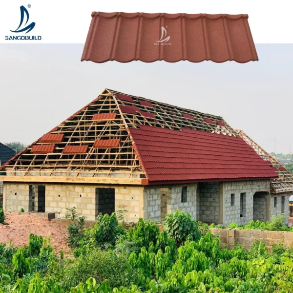 Weather-Resistant Stone Coated Roof Tiles for Luxury Resorts