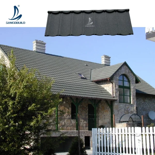 Weather-Resistant Stone Coated Roof Tiles for Luxury Resorts