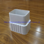 White Vinyl Drain System Roofing Water Gutterway K-Style 5.2 Inch PVC Rainwater Gutters