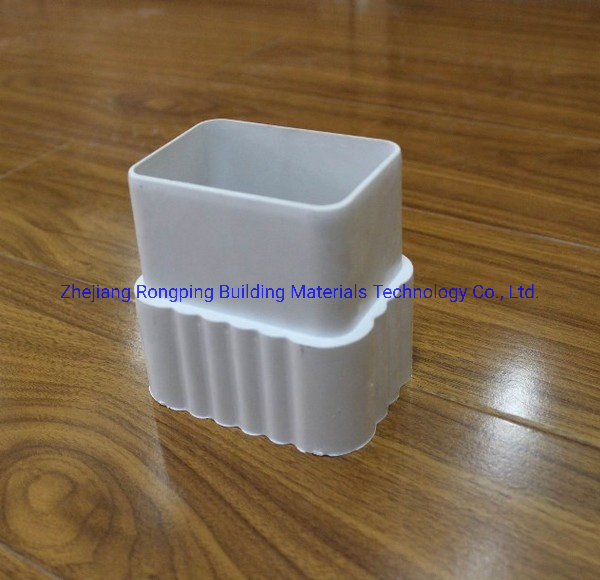 White Vinyl Drain System Roofing Water Gutterway K-Style 5.2 Inch PVC Rainwater Gutters White Vinyl Drain System Roofing Water Gutterway K-Style 5.2 Inch PVC Rainwater Gutters