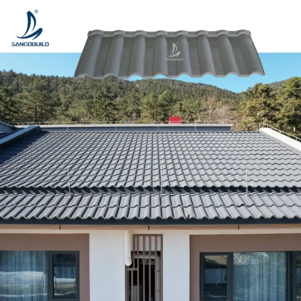 Wholesale Building Material High Performance Stone Coated Roof Tiles